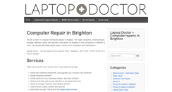 Desktop Screenshot of laptop-doctor.com